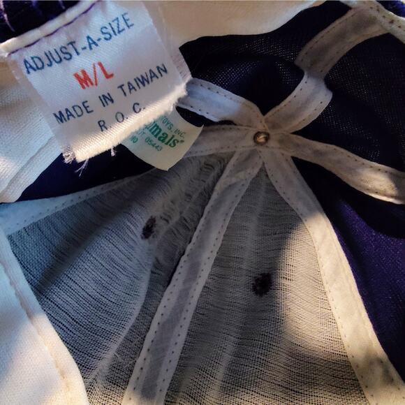 Vintage 1980 The Vegimals Whale Freemountain Toys Hat Blue/ Purple Snapback Cap - Picture 4 of 10